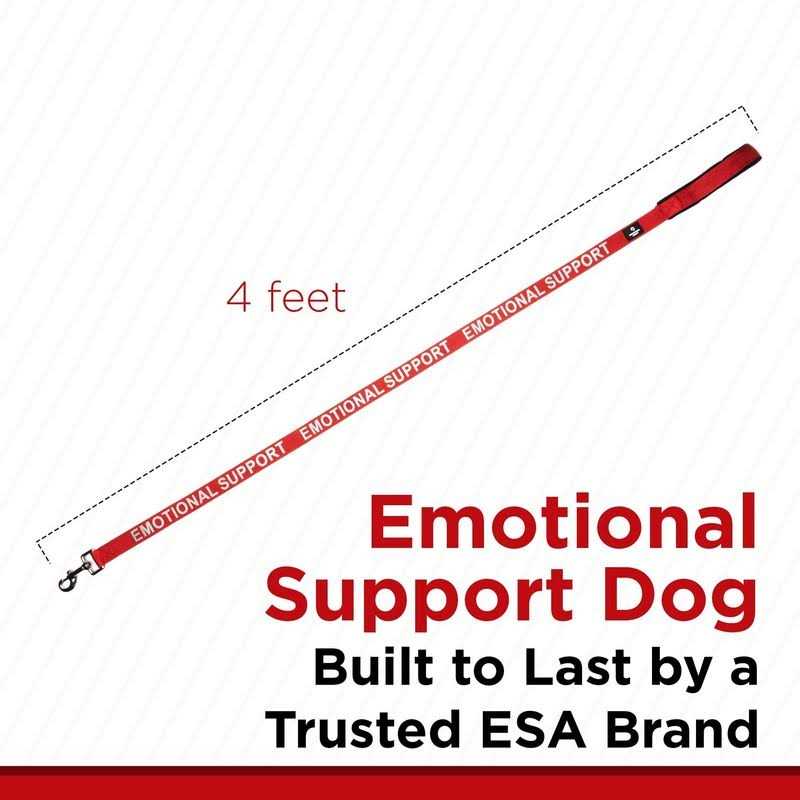 Emotional Support Dog Leash Wrap with Neoprene Handle E71235