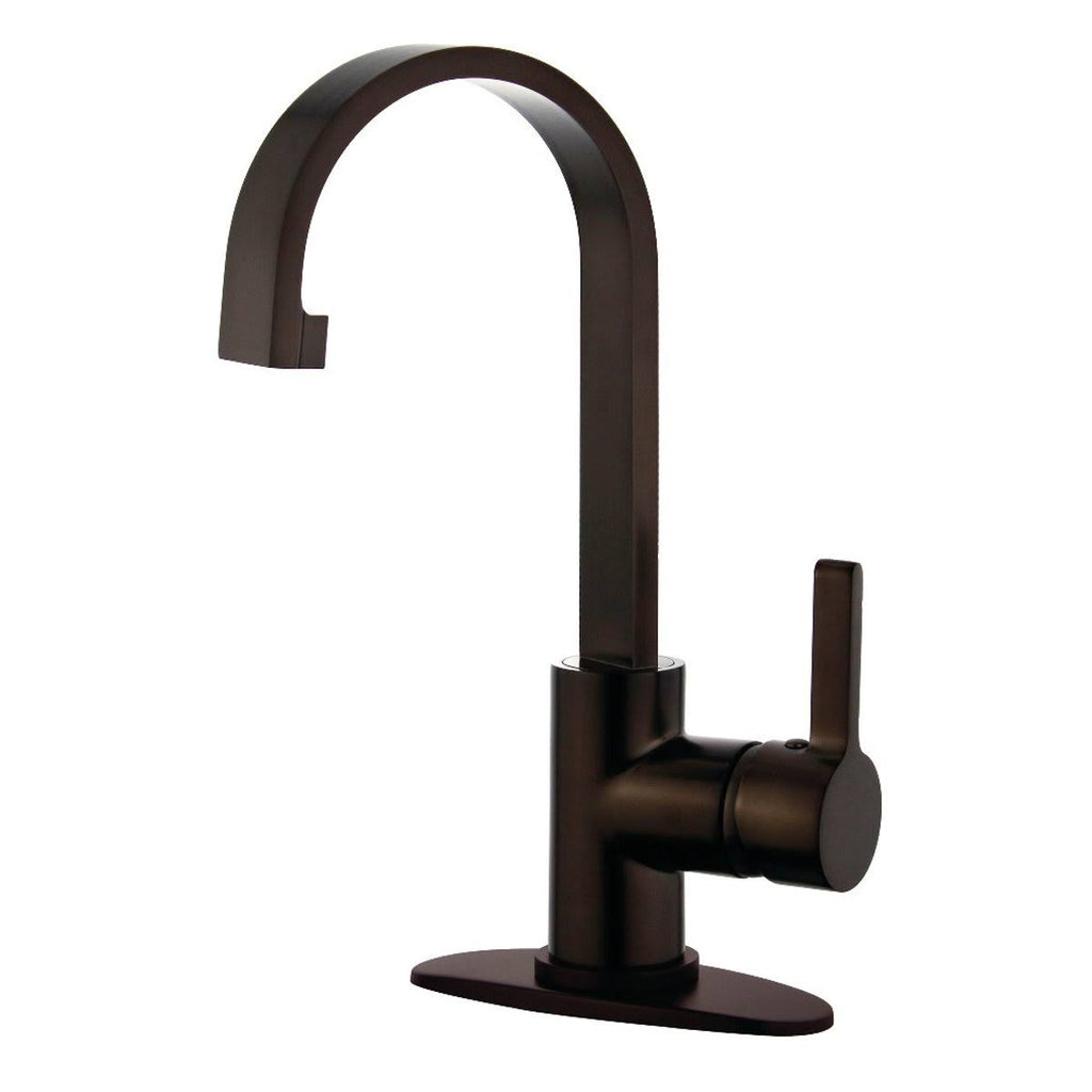 Polished Chrome Single-Handle Bathroom Faucet O701