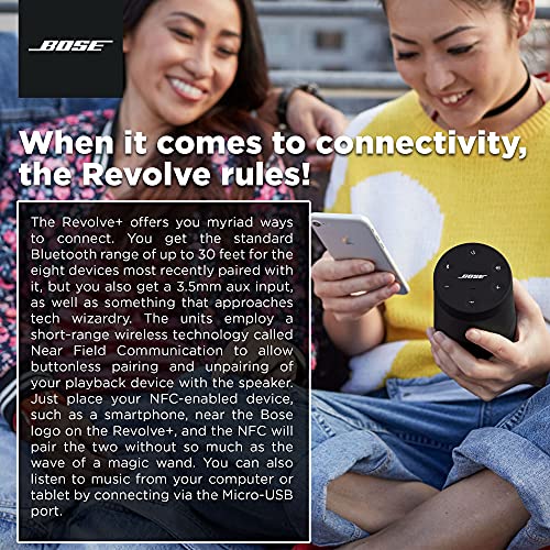 Black Portable Bluetooth Speaker with 360 Degree Sound E57328
