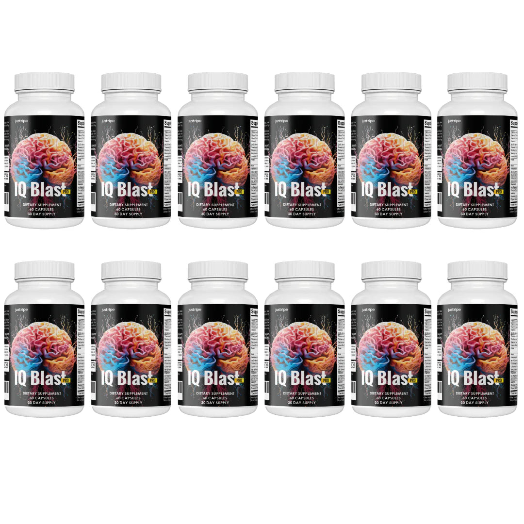 Brain Supplement Pills 12 Bottles O43584