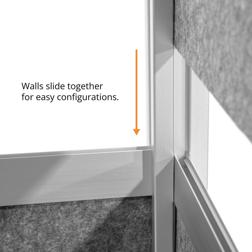 Modular Expandable Office Partition Wall System P465
