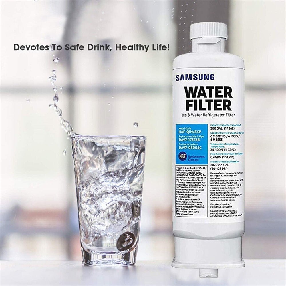 4-Pack Refrigerator Water Filter W334