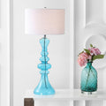 Cobalt Curved Glass LED Table Lamp U7265