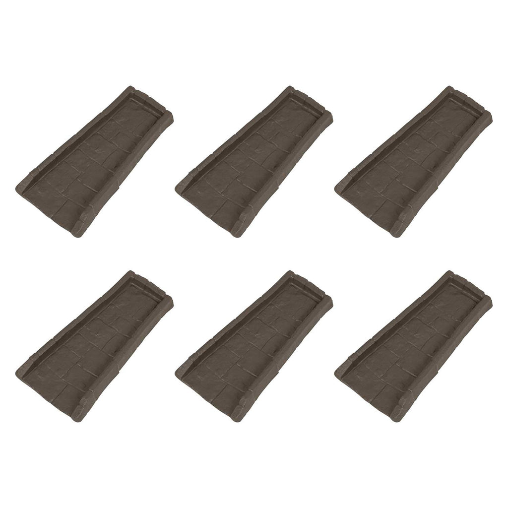 6 Pack Rain Gutter Downspout Splash BLOCK H984