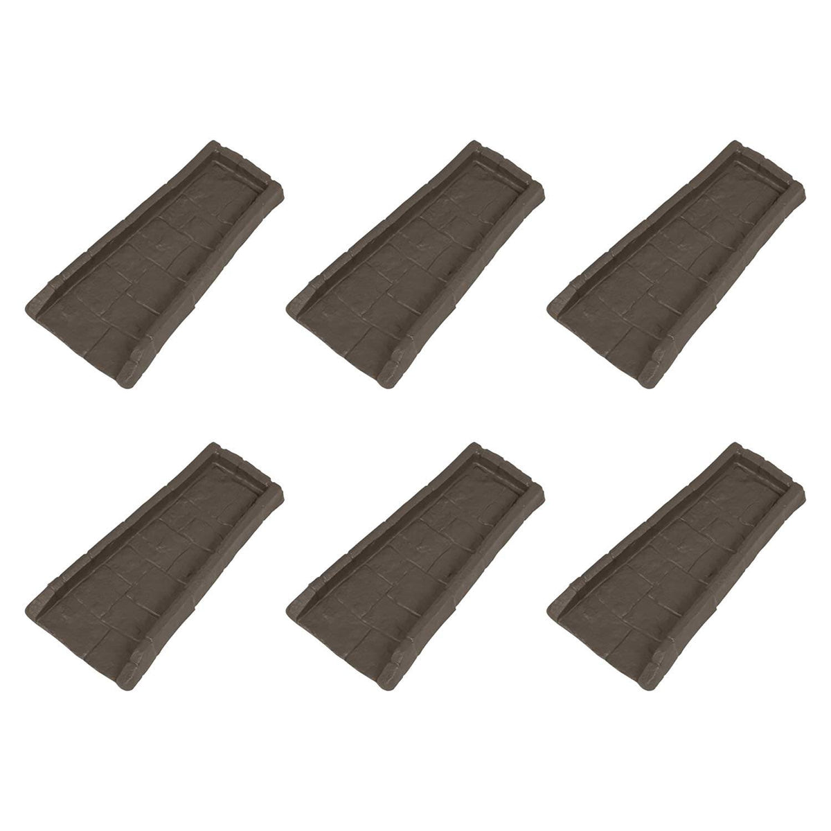 6 Pack Rain Gutter Downspout Splash BLOCK H984
