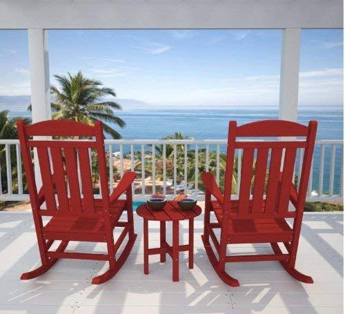 Sunset Red Rocking Chair X38750