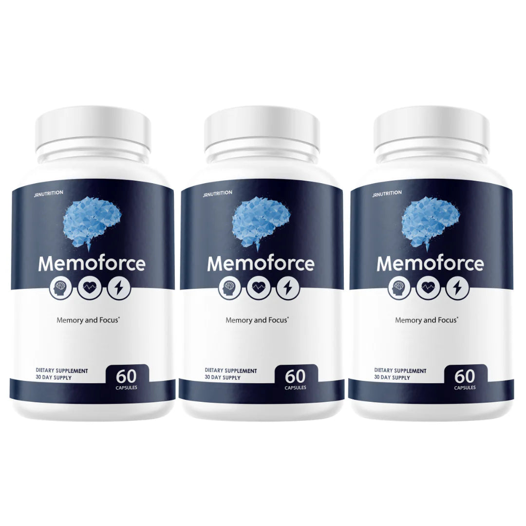 Brain Health Booster Memory Cognitive Health & Wellness 3 Bottles Q69280