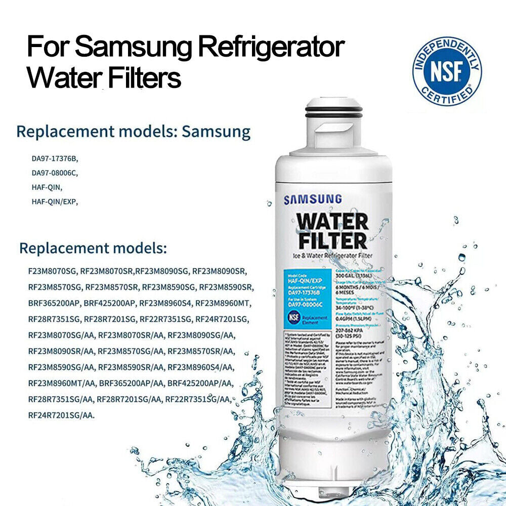 4-Pack Refrigerator Water Filter W334
