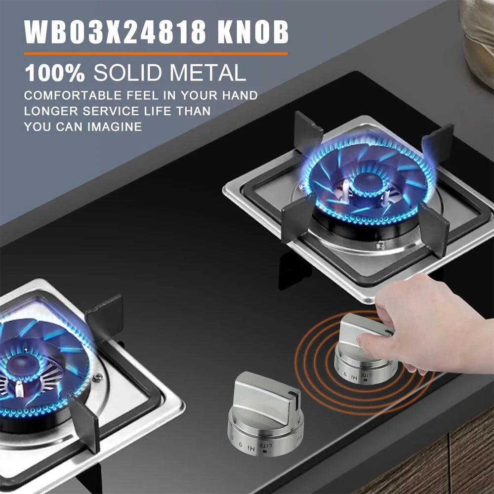 5 Pcs Gas Stove Knob Y79692