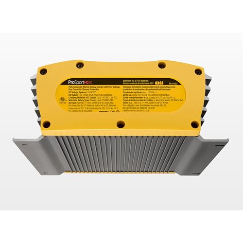 Waterproof Marine Battery Charger, 20 Amp, 3 Bank R559