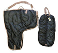 Black 420D Poly Fill Padded Saddle Carrier Bag T623688