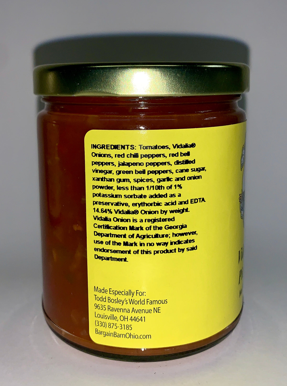 Vidalia Onion Picante Salsa (2 Pack) X2142