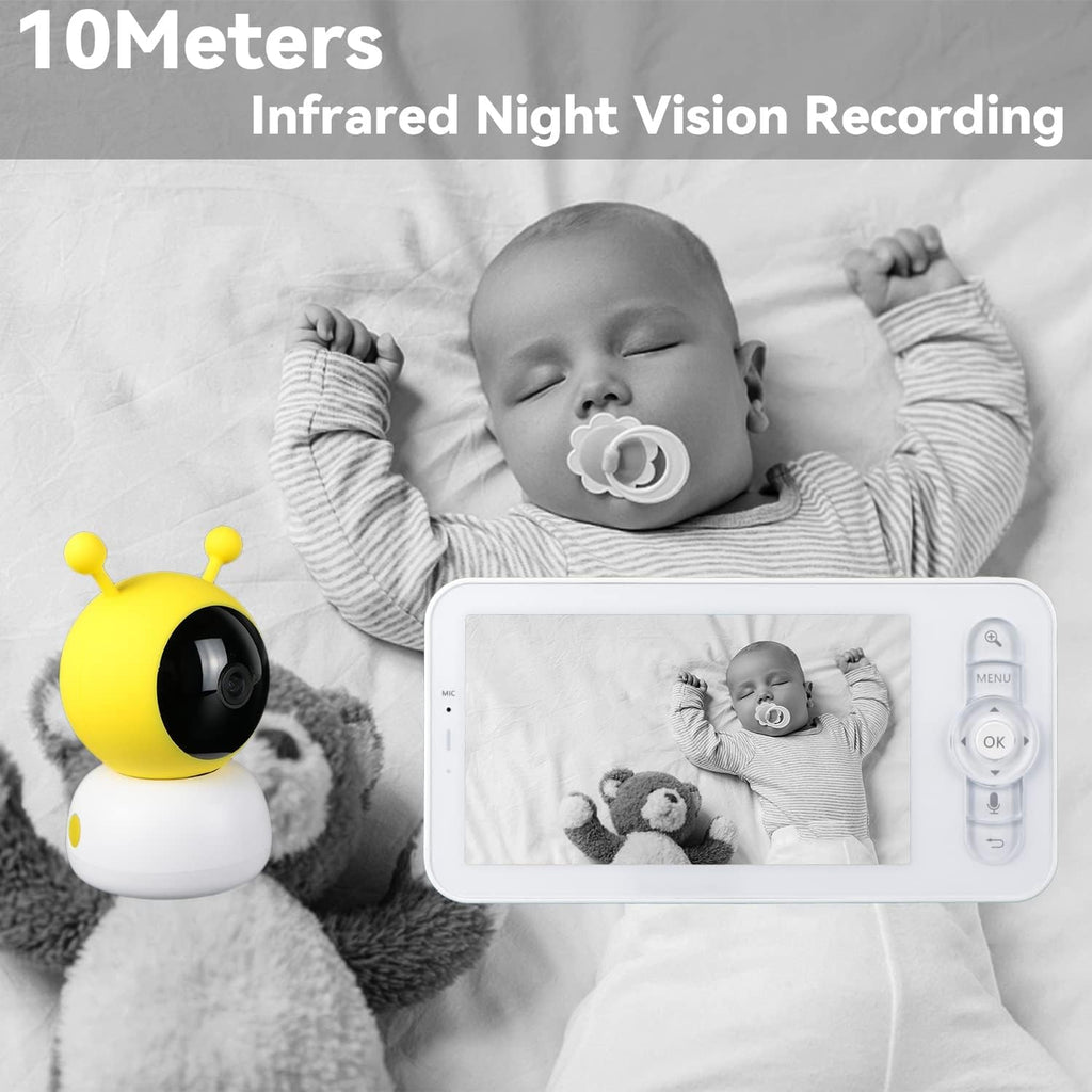 1080p WiFi Baby Monitor with App and Screen U2322