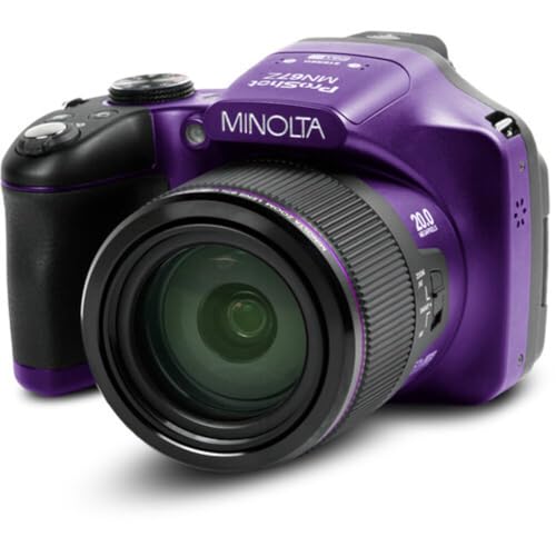 20MP Digital Camera with 67x Optical Zoom and 16GB SD Card W6496
