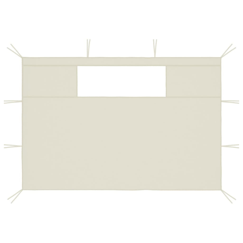 Gazebo Sidewalls with Windows 2 pcs F95080