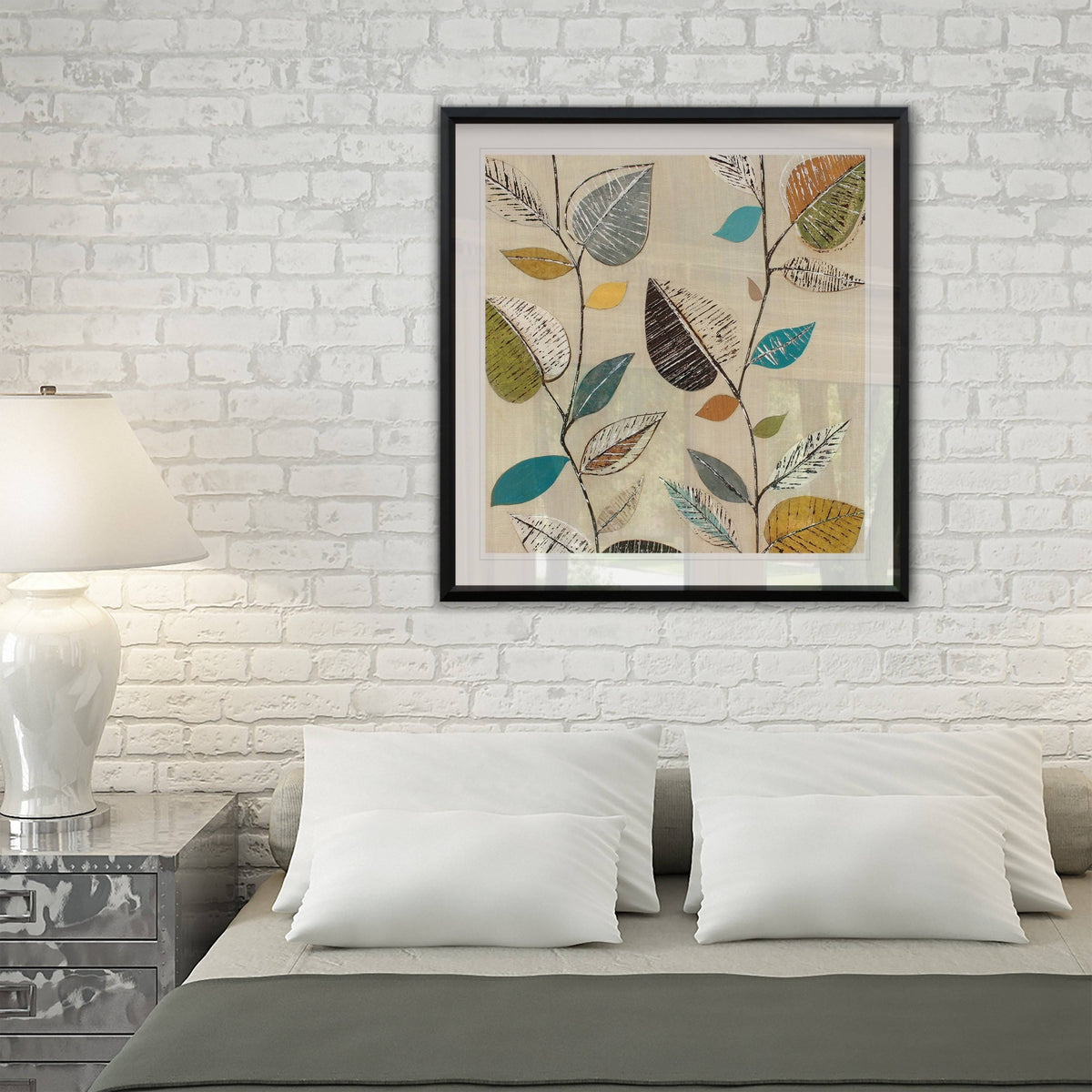 Framed Giclee Print 32x32 U5255