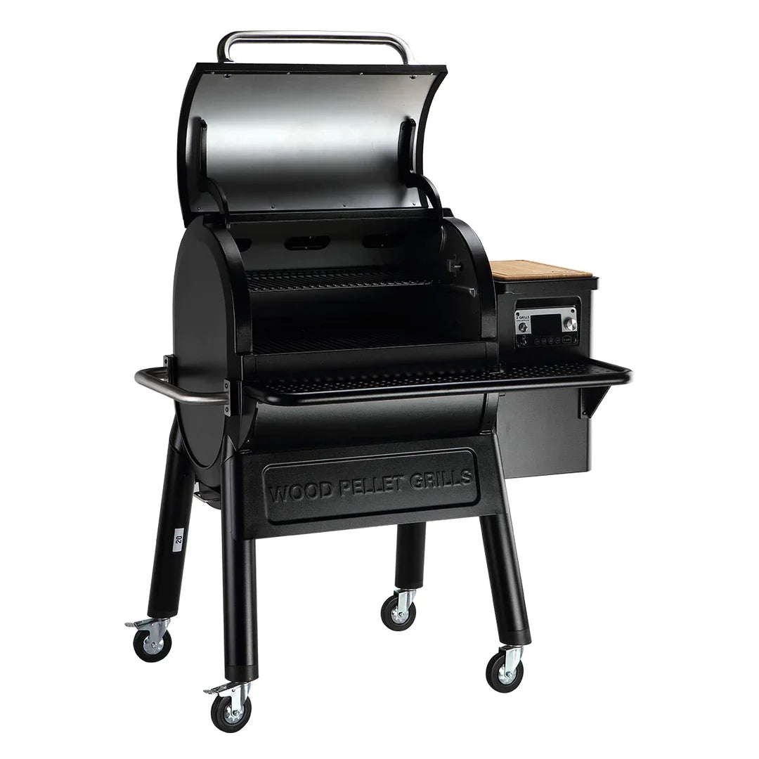 Wood Pellet Grill & Smoker with WIFI, PID Controller, 709 sq. in, Black X445