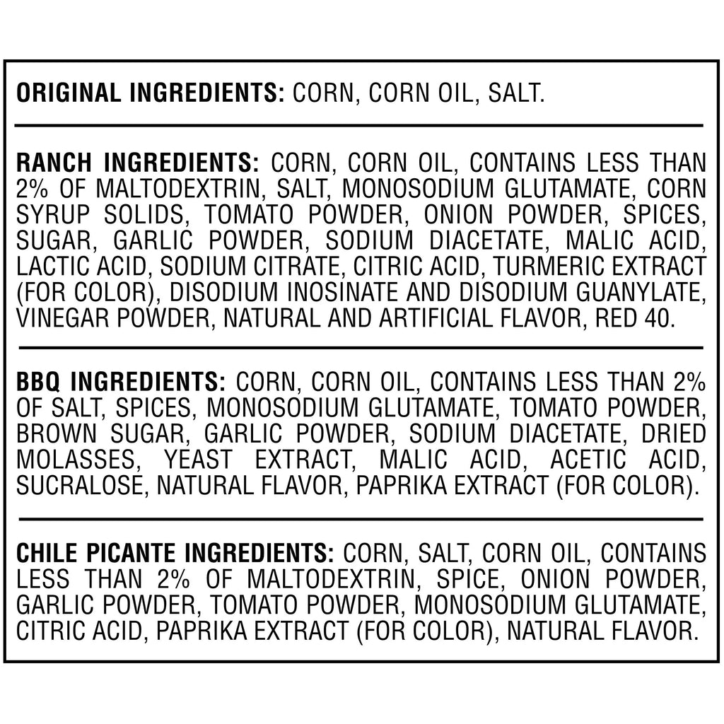 Crunchy Corn Kernels Variety Pack, 24 ct, 1.7 oz Packs E2192