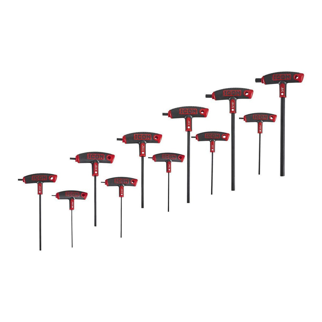 11 Piece T-Handle Hex Key Set H686