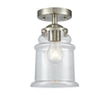Brushed Satin Nickel Semi-Flush Mount Light J980995