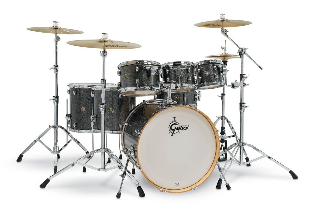 6-Piece Maple Shell Pack Black Stardust V25013