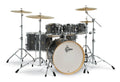 6-Piece Maple Shell Pack Black Stardust V25013