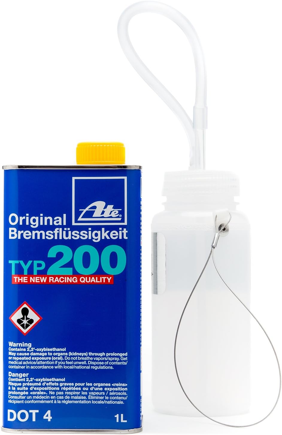 Brake Bleeding Kit with Brake Fluid Bundle Pack of 2 V762828