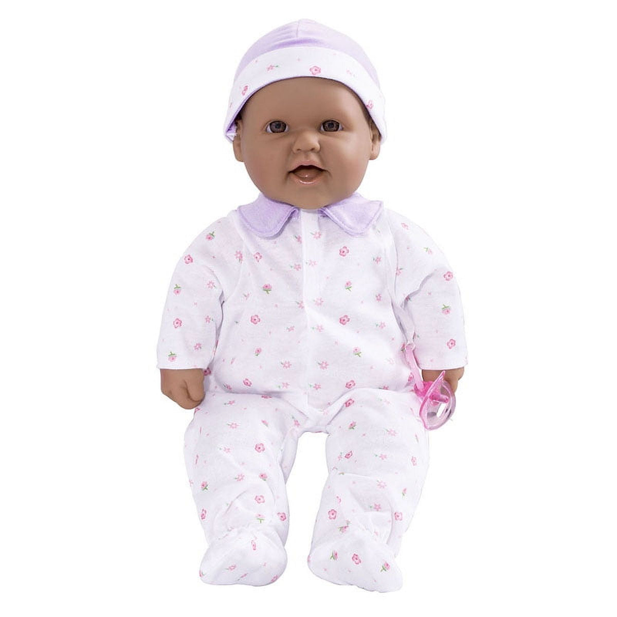 Hispanic Baby Doll with Pacifier E81968
