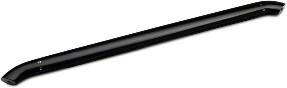 Black Oval Bent End Side Step Bars A23674