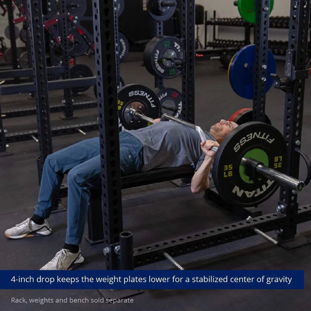 7 FT Cambered Olympic Bench Press Bar H373122