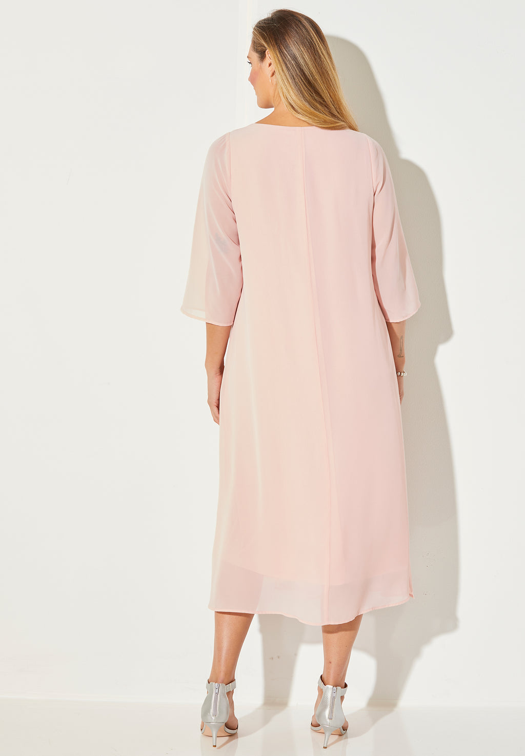 Midnight Dazzle Mesh Flyaway Dress I91991
