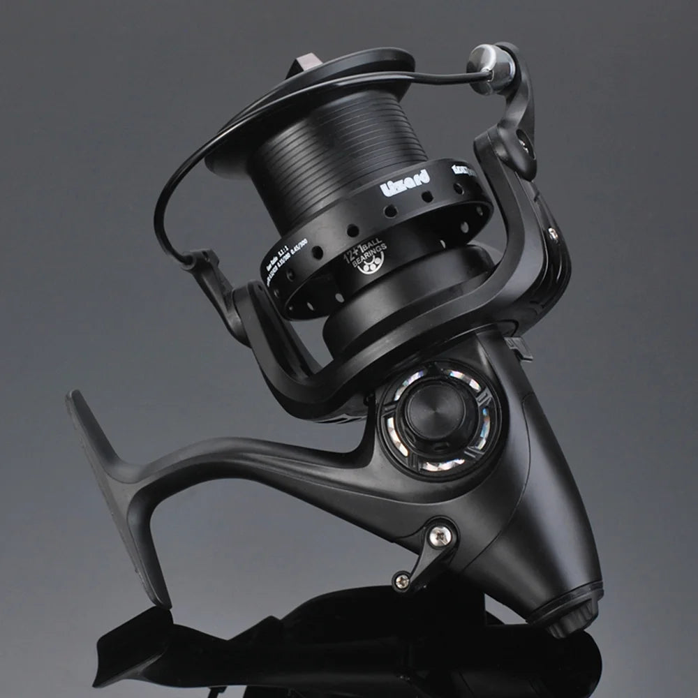 12+1 BB Carp Fishing Reel with Front and Rear Double Drag P870776