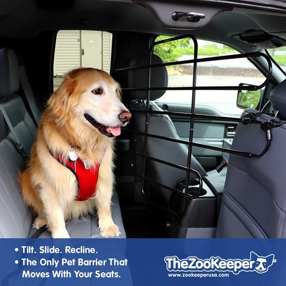 Adjustable Universal Metal Pet Barrier for Cars F109900
