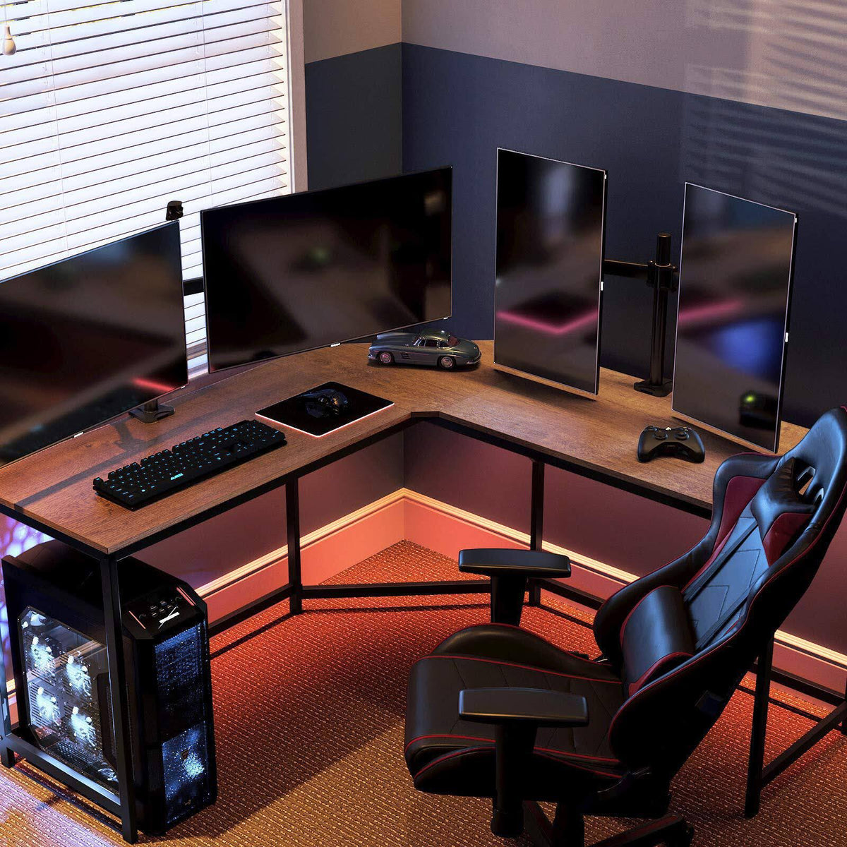 L-Shaped Corner Computer Desk L247789