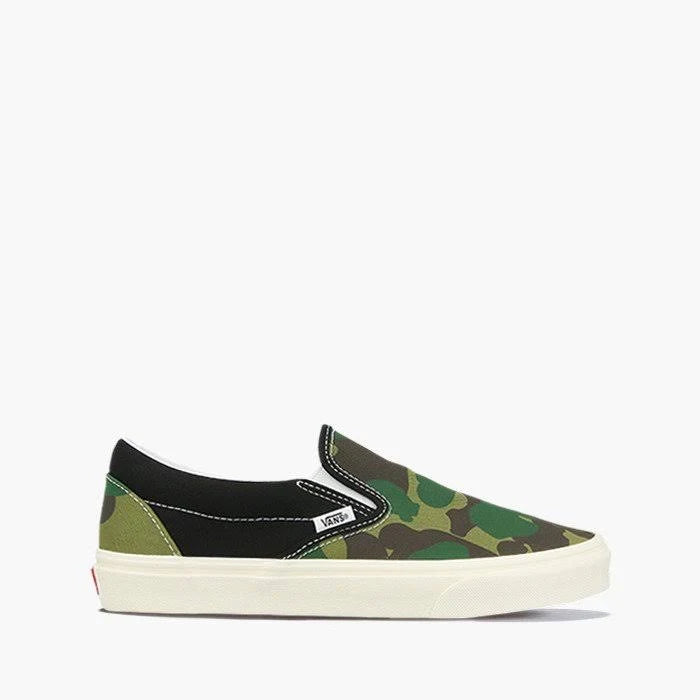 Zebra/Camo Slip-On Shoes Q72214