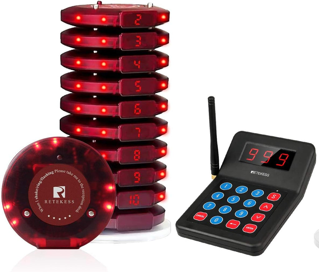 10 Food Pagers E538