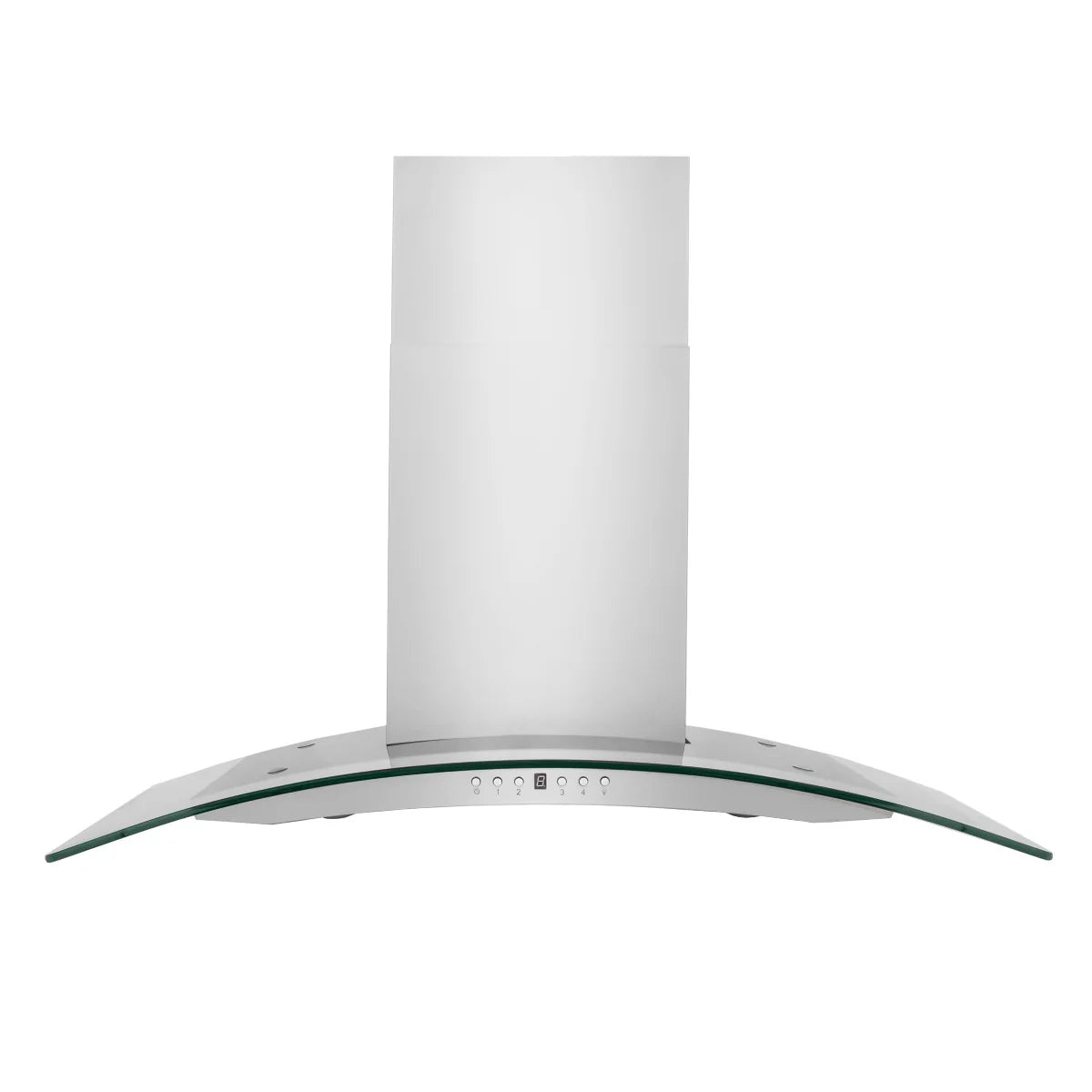 36 in. Convertible Vent Wall Mount Range Hood Stainless Steel Glass G3997
