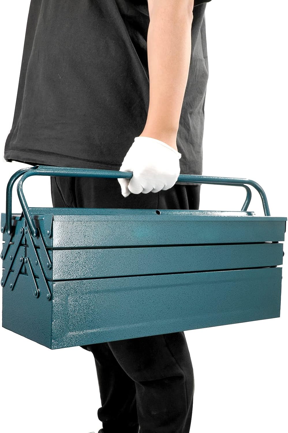 17 Inch Metal Cantilever Tool Box K8973