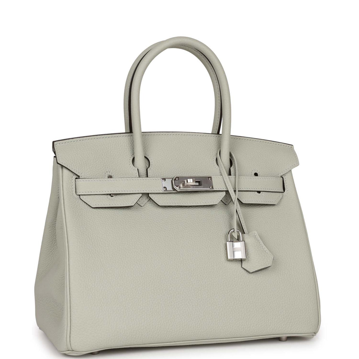 Birkin 30 Gris Neve Togo Palladium Hardware O894