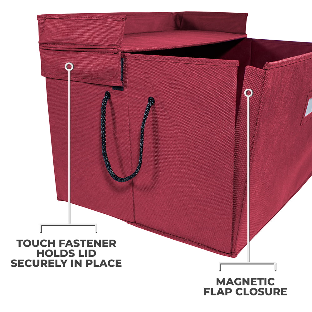 Christmas Ornament Storage Box with Pull-Out Drawers G84789
