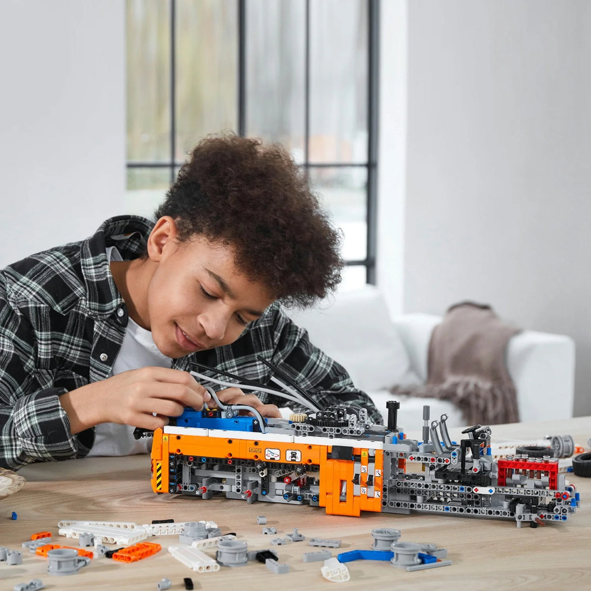 Heavy-Duty Tow Truck Building Set A782401