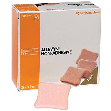Non-Adhesive Foam Dressing 2 x 2 10/Pack K40198