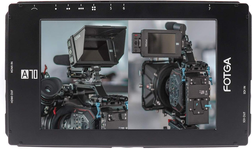 7 Inch Full HD Touch Screen IPS On-Camera Field Monitor Q408