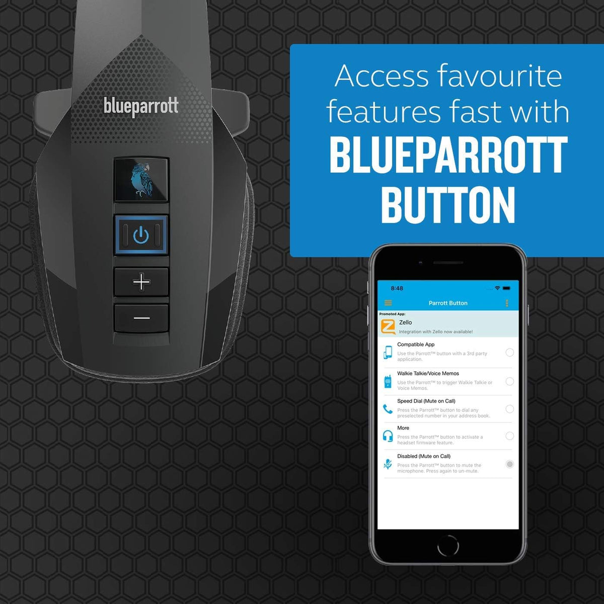 Noise Cancelling Bluetooth Headset Pack of 2 P905