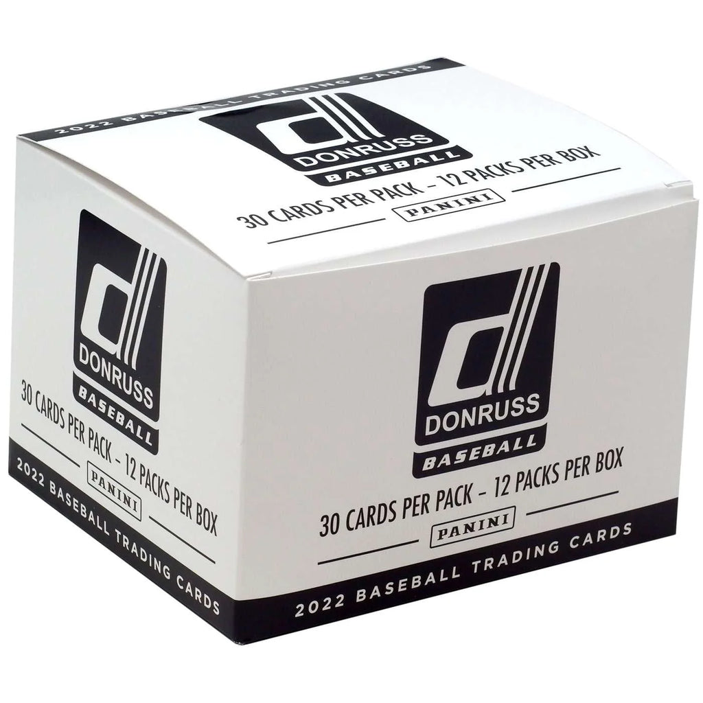 2022 Donruss Baseball Trading Card Value Box (12 Packs) W5282