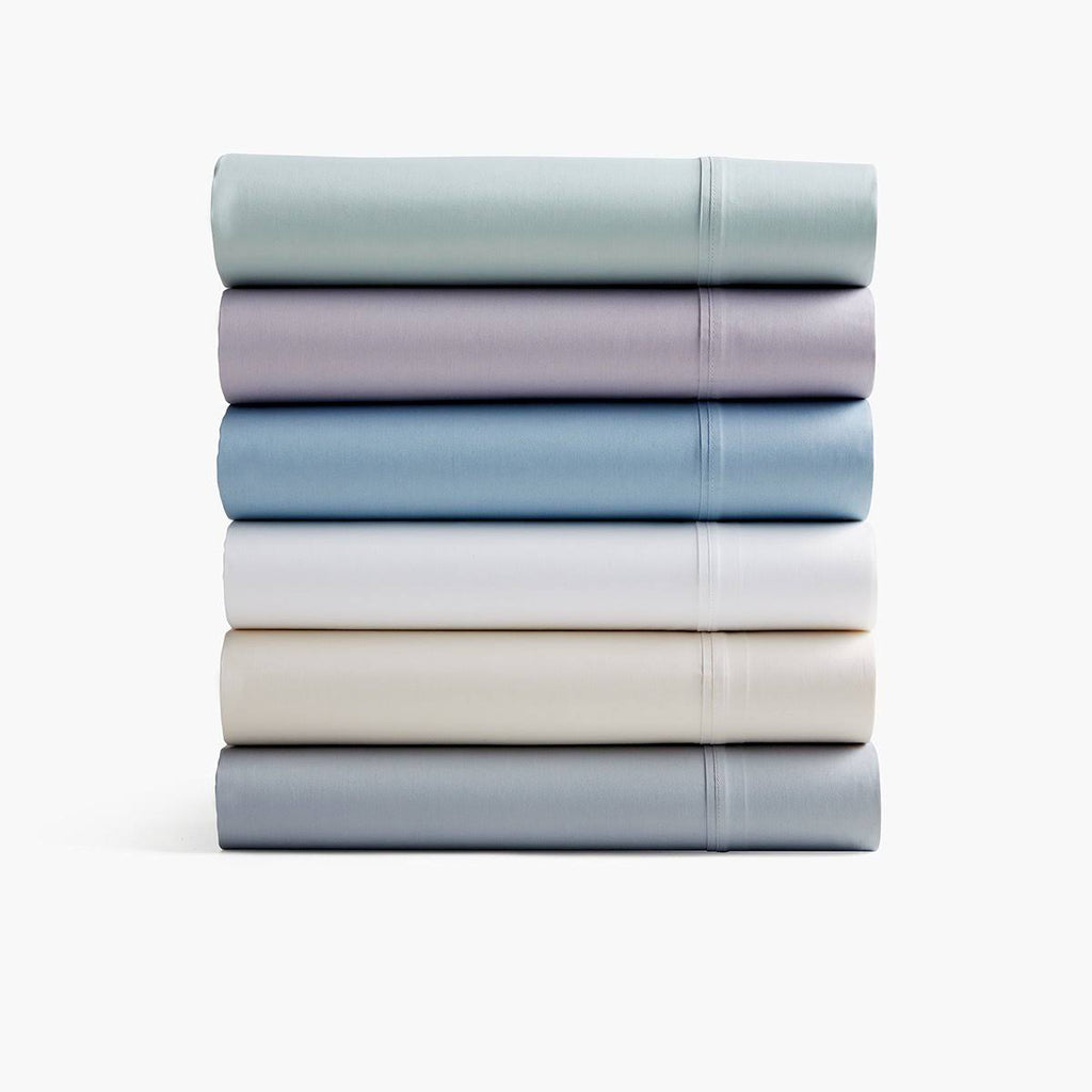 Queen Size Sateen Sheet Set in Slate Blue R732