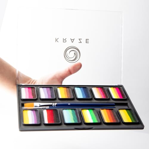 Water Activated Hypoallergenic Face Paint Palette L7862
