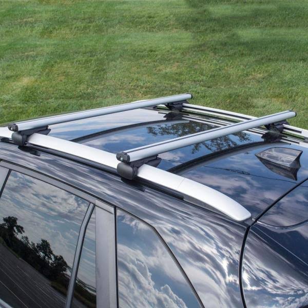 47 in. Aluminum Roof Bars for Small SUVs (Set of 2) O730