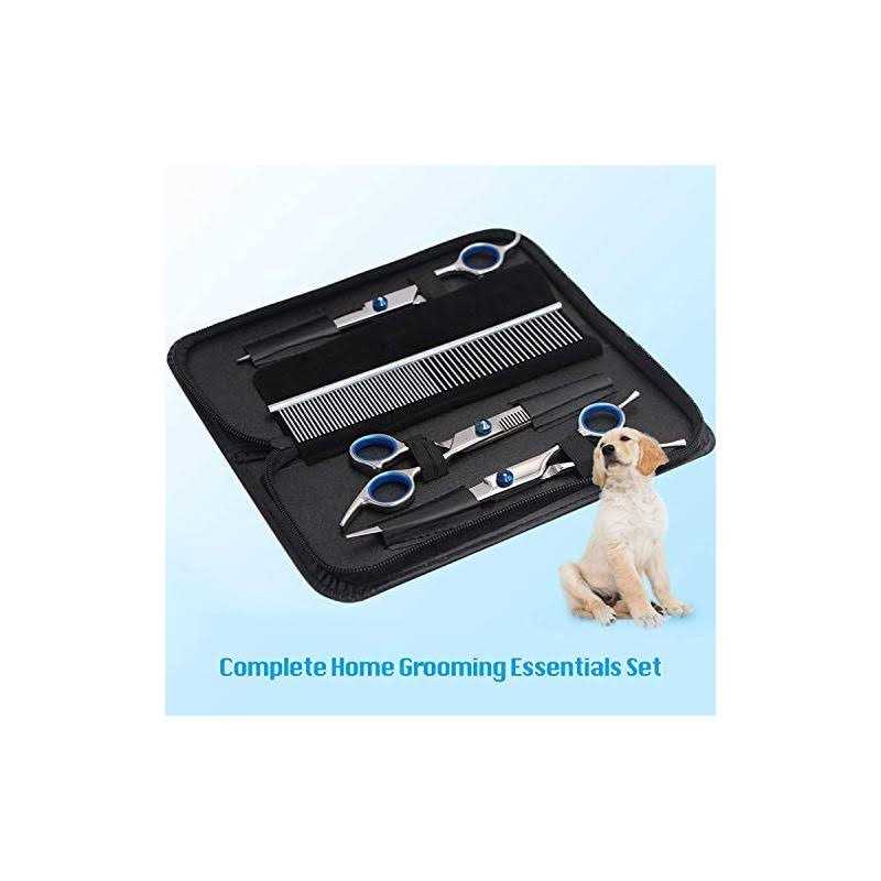 Dog Grooming Scissors with Safety Round Tips W8495