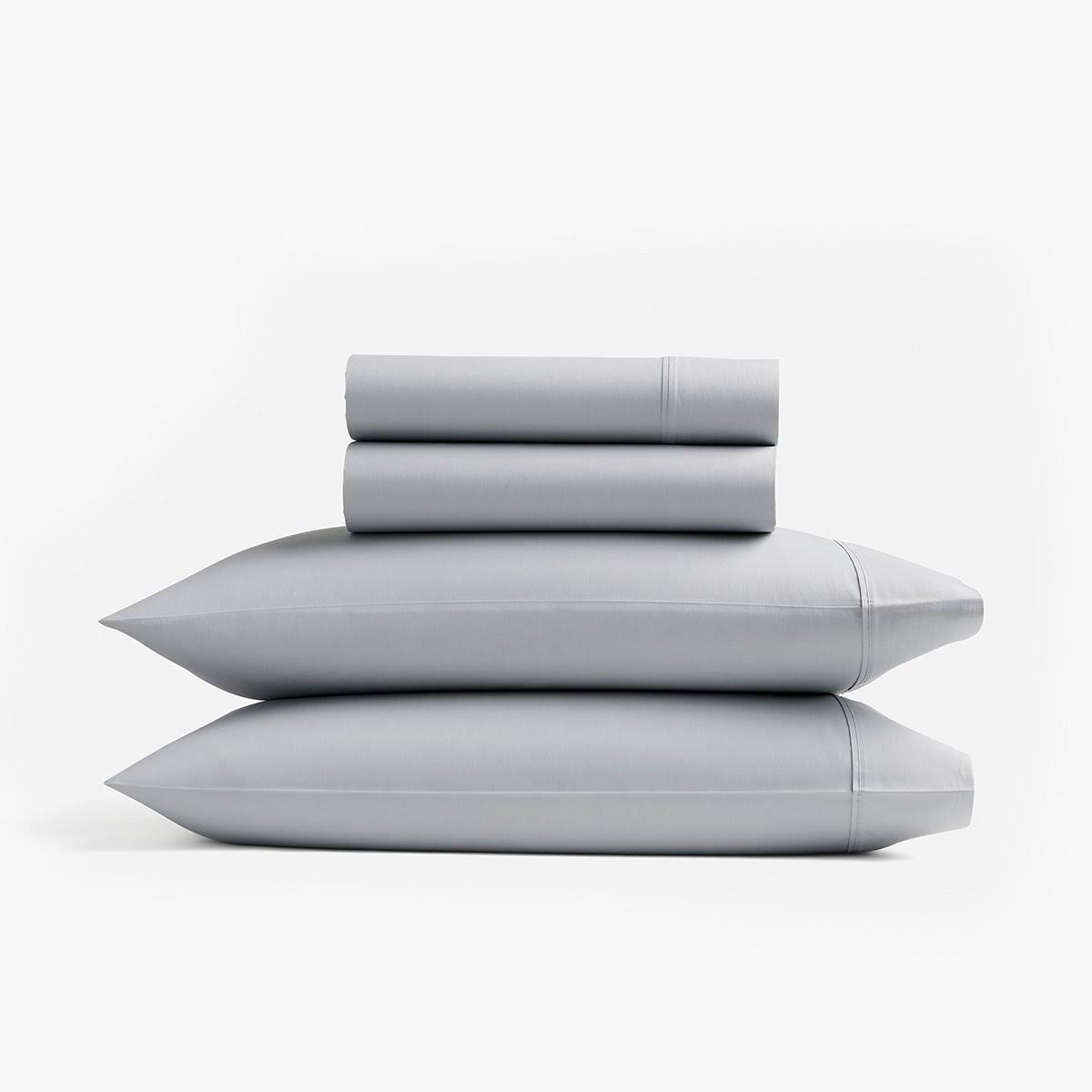 Queen Size Sateen Sheet Set in Slate Blue R732